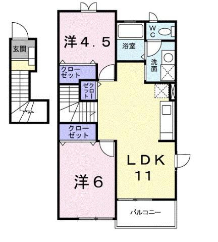 千葉県茂原市東郷 茂原駅 2LDK アパート 賃貸物件詳細