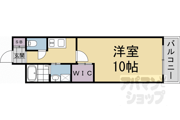 京都府京都市左京区鹿ケ谷西寺ノ前町 蹴上駅 1K マンション 賃貸物件詳細