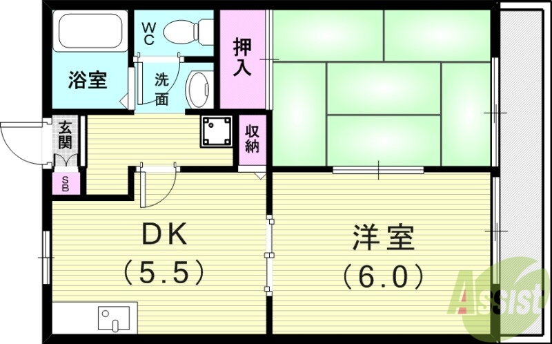 兵庫県神戸市西区玉津町出合 西明石駅 2DK アパート 賃貸物件詳細