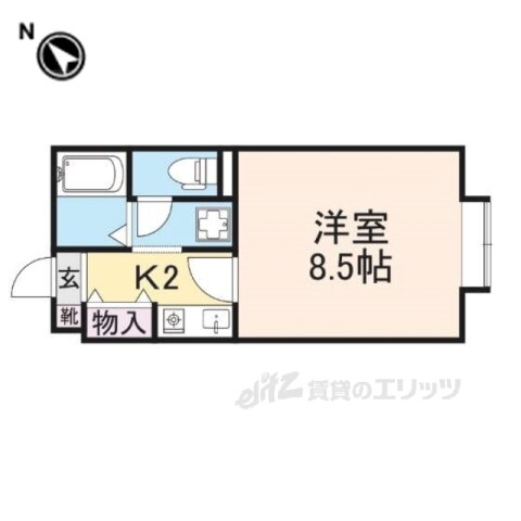 奈良県橿原市縄手町 畝傍駅 1K アパート 賃貸物件詳細