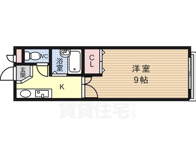 大阪府柏原市大字高井田 高井田駅 1K マンション 賃貸物件詳細