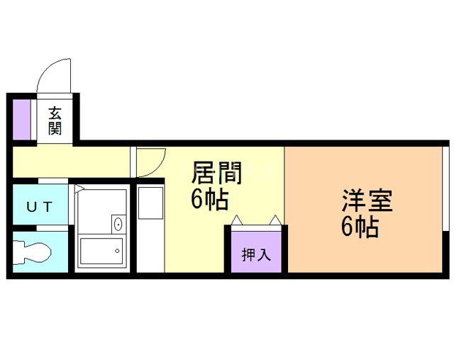 北海道札幌市白石区平和通１５丁目北 平和駅 ワンルーム アパート 賃貸物件詳細