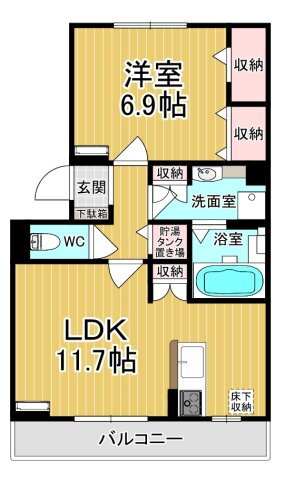 栃木県鹿沼市上野町 鹿沼駅 1LDK アパート 賃貸物件詳細