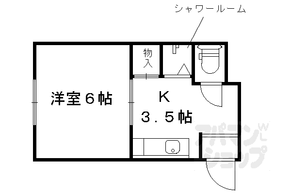 京都府京都市下京区梅湊町 京都駅 1K マンション 賃貸物件詳細