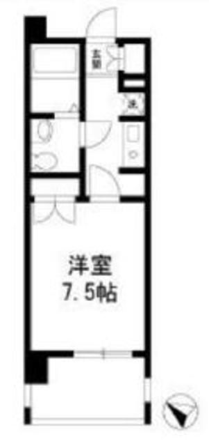 東京都港区芝４ 三田駅 1K マンション 賃貸物件詳細