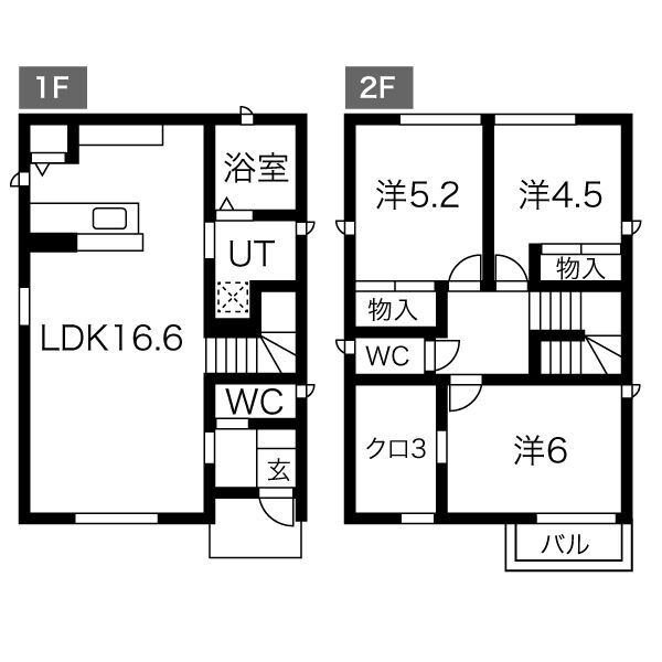 ルミノスＣ棟 3LDK 賃貸物件詳細