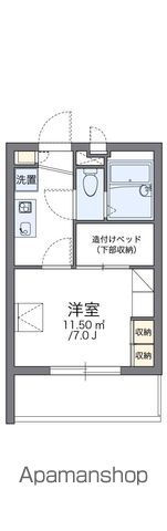 レオパレスクレスト 2階 1K 賃貸物件詳細