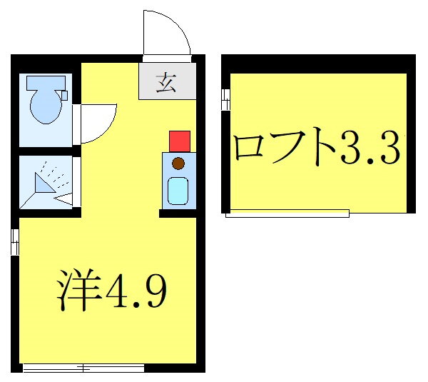 東京都板橋区仲宿 板橋区役所前駅 ワンルーム アパート 賃貸物件詳細