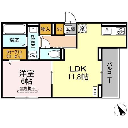 神奈川県相模原市中央区矢部３ 矢部駅 1LDK アパート 賃貸物件詳細