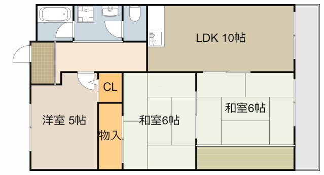 大阪府守口市藤田町４ 大和田駅 3LDK マンション 賃貸物件詳細