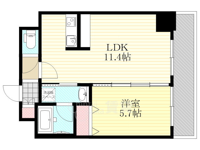 大阪府大阪市淀川区宮原１ 東三国駅 1LDK マンション 賃貸物件詳細