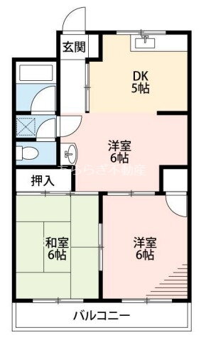 静岡県浜松市中央区名塚町 浜松駅 3DK アパート 賃貸物件詳細