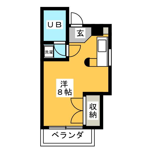 グリーンメゾン　　ヨシノ 3階 ワンルーム 賃貸物件詳細