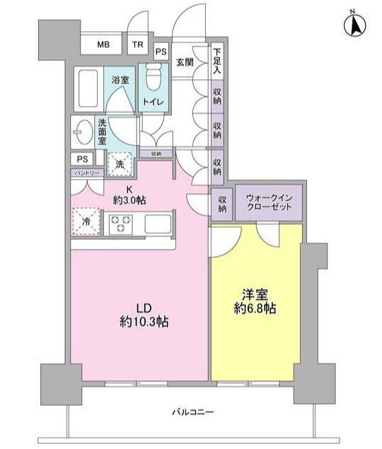 スタイリオ品川中延 10階 1LDK 賃貸物件詳細