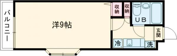 東京都府中市四谷１ 中河原駅 1K アパート 賃貸物件詳細