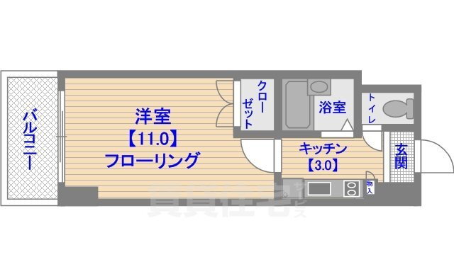 Ｎｏ３１　Ｇ－プロジェクト天神 10階 1K 賃貸物件詳細