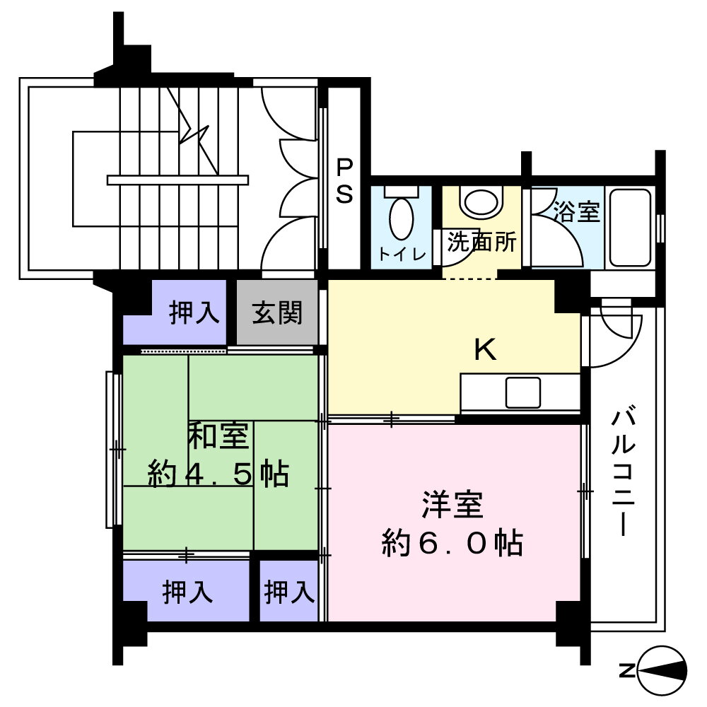 岩手県二戸市仁左平字横手 金田一温泉駅 2K マンション 賃貸物件詳細