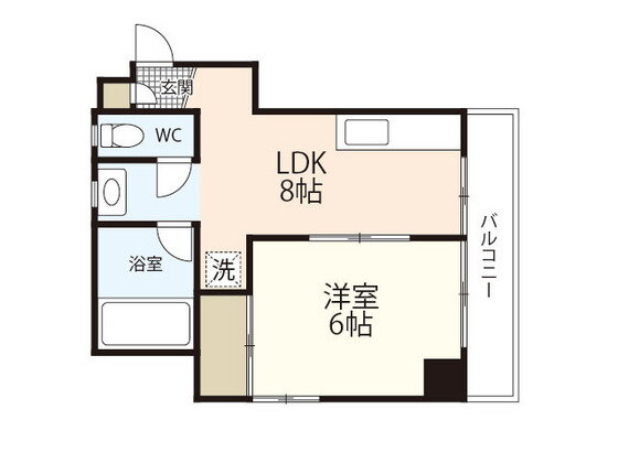 広島県広島市中区舟入町 舟入町駅 1LDK マンション 賃貸物件詳細