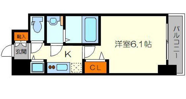 大阪府大阪市中央区博労町１ 堺筋本町駅 1K マンション 賃貸物件詳細