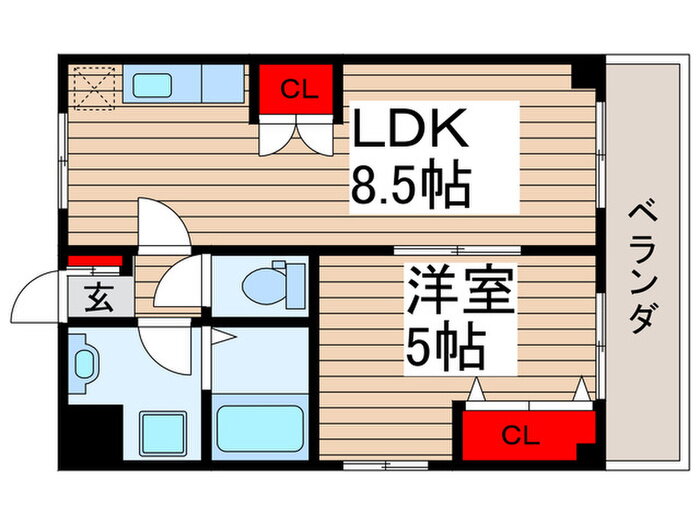 千葉県松戸市常盤平５ 五香駅 1LDK マンション 賃貸物件詳細
