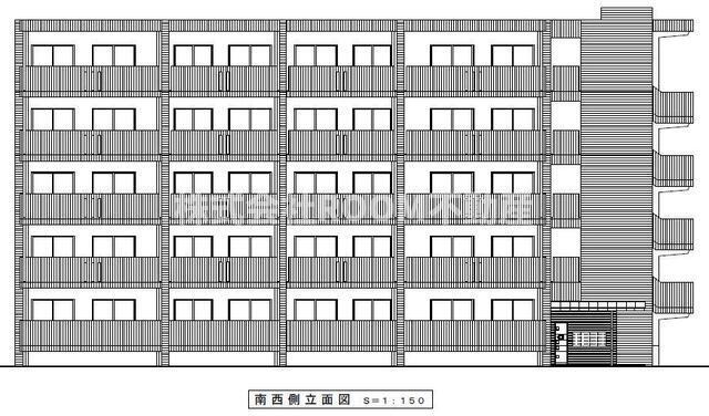 （仮称）都城市南横市町ＹＭマンション 落ち着いた雰囲気の外観です