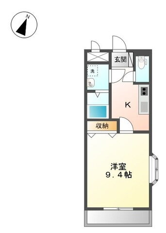 エクセレント，ＯＮ 1階 1K 賃貸物件詳細