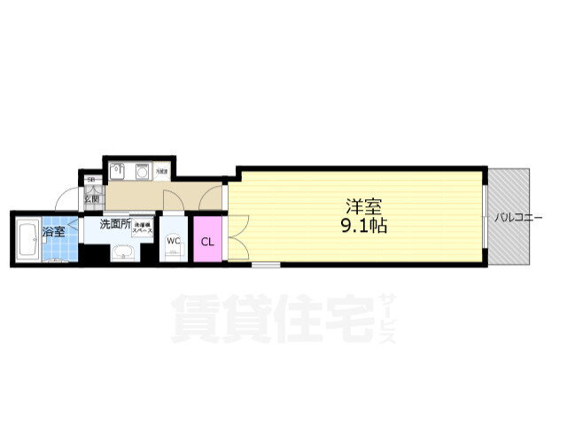 インテグレート東山 5階 1K 賃貸物件詳細