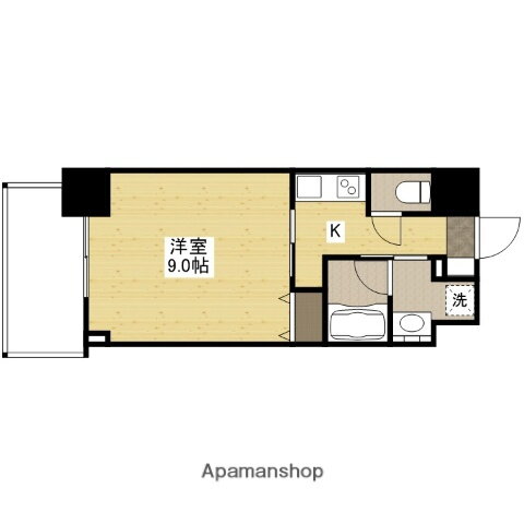 広島県広島市中区河原町 舟入町駅 1K マンション 賃貸物件詳細