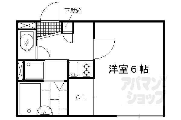 京都府京都市上京区六番町 今出川駅 1K アパート 賃貸物件詳細