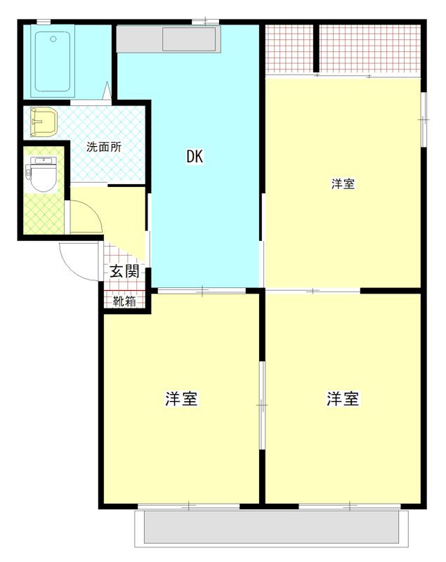 茨城県那珂郡東海村舟石川駅西１ 東海駅 3DK アパート 賃貸物件詳細