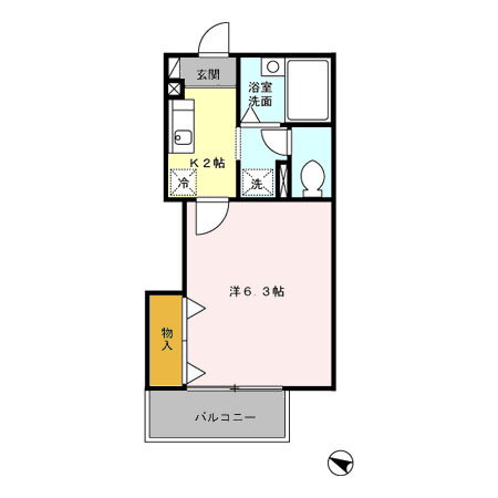 東京都板橋区中台１ 上板橋駅 1K アパート 賃貸物件詳細