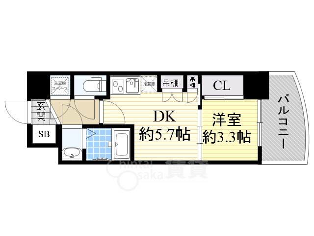 大阪府大阪市淀川区西宮原２ 新大阪駅 1DK マンション 賃貸物件詳細