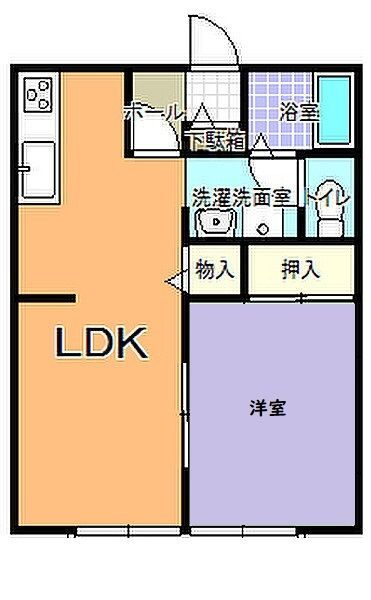 茨城県ひたちなか市大字馬渡 勝田駅 1LDK アパート 賃貸物件詳細