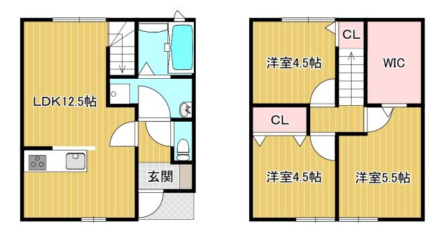 福岡県柳川市大和町徳益 徳益駅 3LDK アパート 賃貸物件詳細