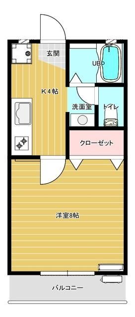 アミティエ 1階 1K 賃貸物件詳細