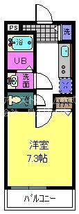 大阪府泉大津市松之浜町２ 松ノ浜駅 1K アパート 賃貸物件詳細