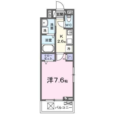 鹿児島県鹿児島市上荒田町 鹿児島中央駅 1K アパート 賃貸物件詳細