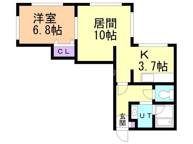 北海道札幌市豊平区美園八条６ 美園駅 1LDK マンション 賃貸物件詳細