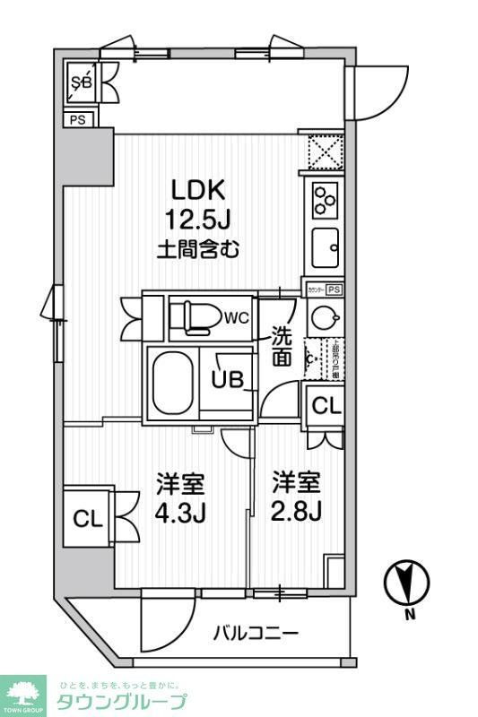 東京都台東区小島２ 新御徒町駅 2LDK マンション 賃貸物件詳細