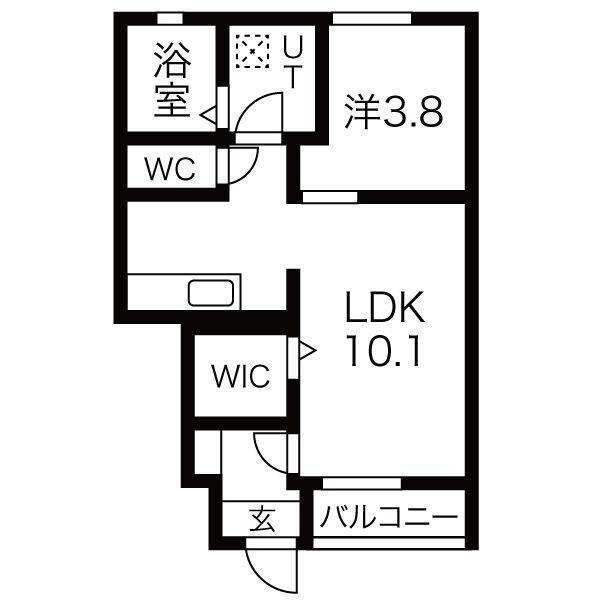 岩手県花巻市星が丘１ 花巻駅 1LDK アパート 賃貸物件詳細