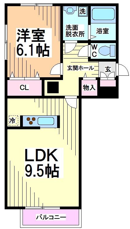 神奈川県川崎市多摩区寺尾台１ 読売ランド前駅 1LDK アパート 賃貸物件詳細