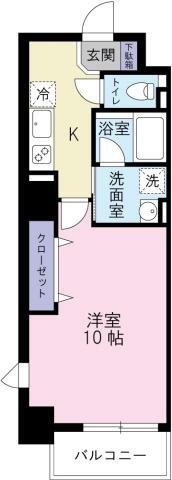 徳島県徳島市大道３ 阿波富田駅 1K マンション 賃貸物件詳細