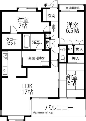 長坂ネスルガゼボ６２ 2階 3LDK 賃貸物件詳細