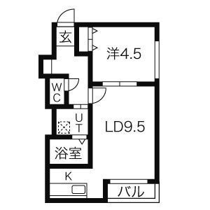 北海道札幌市厚別区厚別中央二条３ ひばりが丘駅 1LDK マンション 賃貸物件詳細