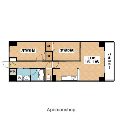 大阪府吹田市垂水町２ 豊津駅 2LDK マンション 賃貸物件詳細