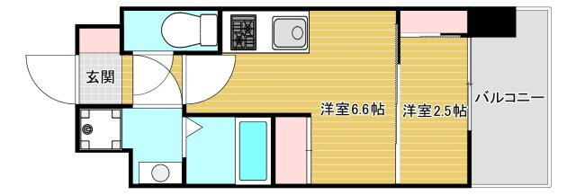 大阪府大阪市西区川口３ 九条駅 1DK マンション 賃貸物件詳細