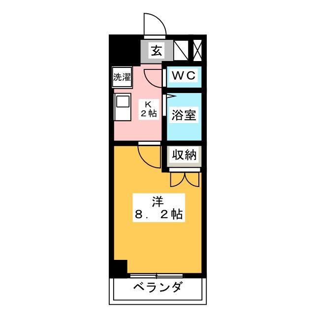 愛知県名古屋市中村区中島町３ 太閤通駅 1K マンション 賃貸物件詳細