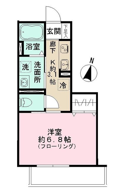 千葉県柏市豊四季 南柏駅 1K アパート 賃貸物件詳細
