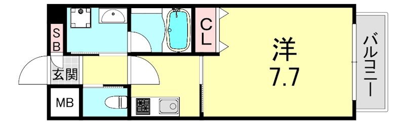 大阪府大阪市浪速区大国３ 今宮駅 1K マンション 賃貸物件詳細