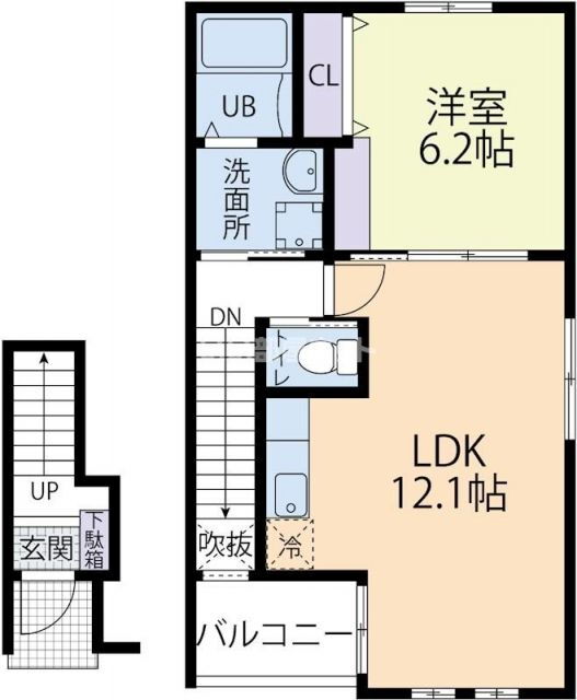 埼玉県秩父市中宮地町 秩父駅 1LDK アパート 賃貸物件詳細